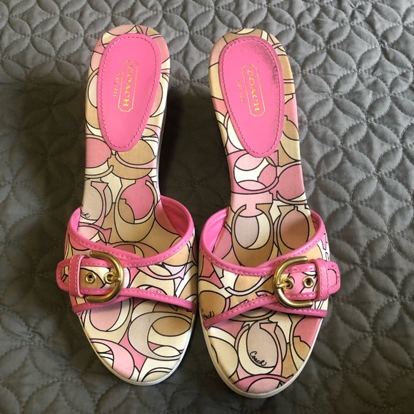 Coach Shoes - Coach wedge heels